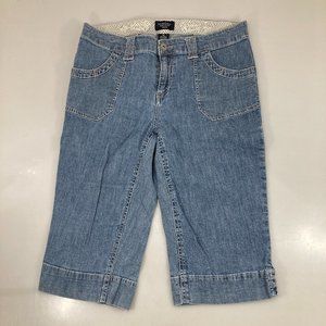 Sonoma Life & Style 8P Blue Denim Bermuda Shorts
